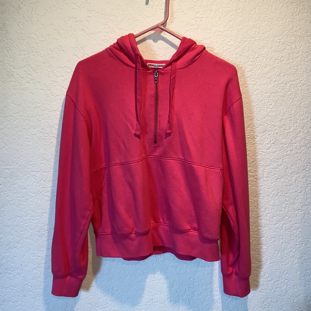 Nordstrom x Richer Poorer | Hot Pink Quarter Zip Hoodie